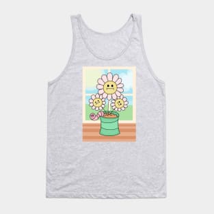 Copy of Flowers With Faces - Windowsill Tank Top
